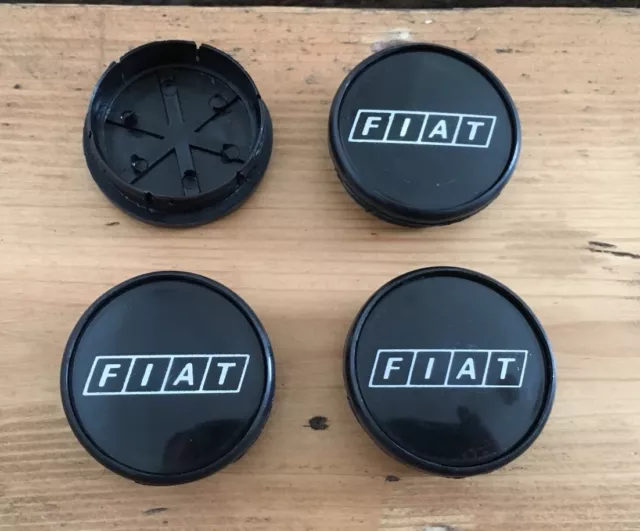 FIAT TEMPRA TIPO Uno 48mm Alloy wheel centre Center caps x 4 43mm