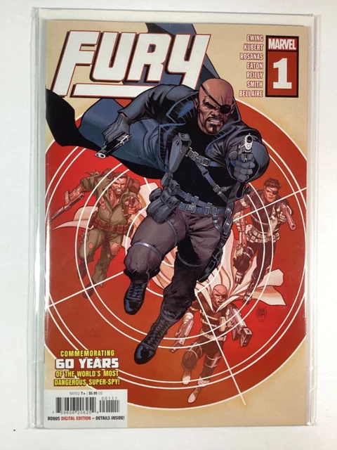 FURY (2023 MARVEL) #1A VG- 3.5🥇1st APP. OF S.C.O.R.P.I.O., A FEMALE VERSION🥇