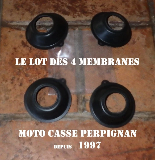 Membrane De Carburateur Avec Ressort Pour Yamaha XJ 600 N Diversion (1996-2002) - Pièce D'occasion