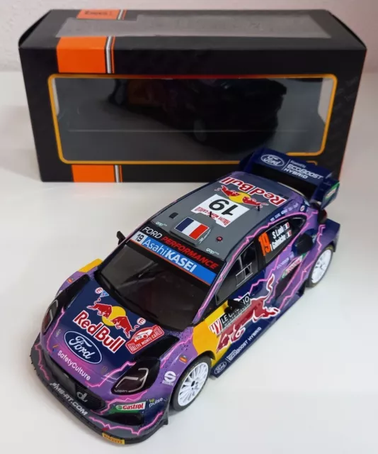 Ford Puma Rallye #19 Loeb-Galmiche Rallye Monte Carlo 2022 1/18 IXO