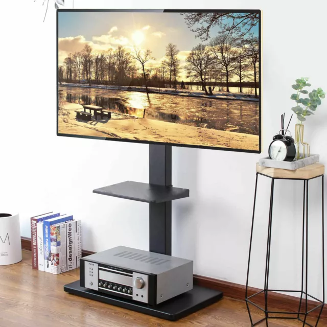 Höhenverstellbar TV Ständer Fernsehständer TV Standfuss 32-65" LCD/LED 600x400mm