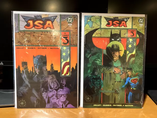 JSA: The Unholy 3 Volume 1-2 NM by DC Comics TPB Graphic Novels 2003 HUGE SALE