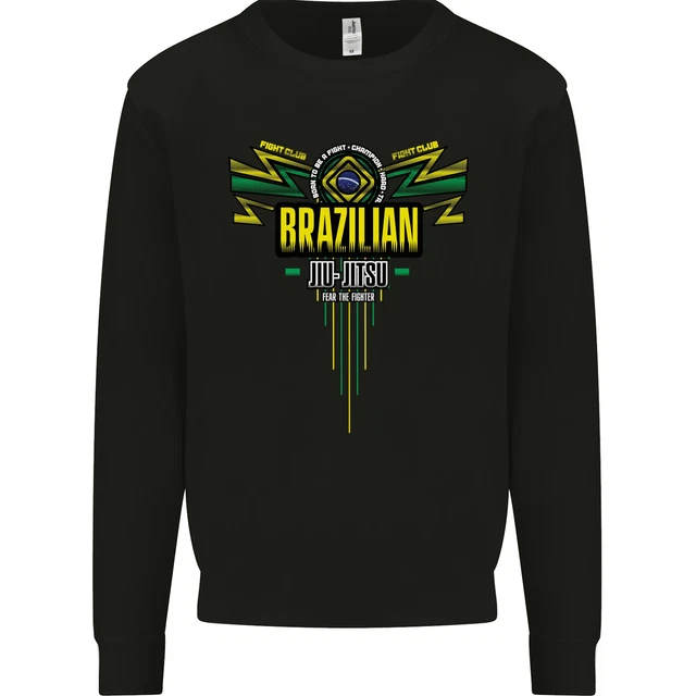 Brazilian Jiu Jitsu MMA Mixed Martial Arts Mens Sweatshirt Jumper