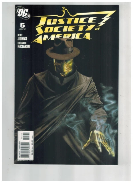 JUSTICE SOCIETY OF America 5 Alex Ross Sandman Cover! In perfette ...