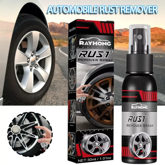 Car Rust Remover Inhibitor Derusting Spray Maintenance Cleaning