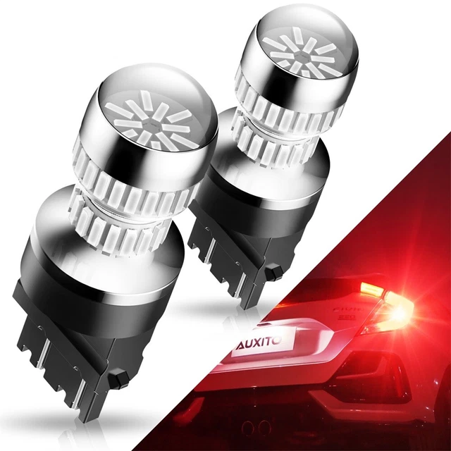 Pair 3157 Red LED Tail Brake Turn Signal Light Bulbs Lamp for 90-2017 Ford F-150