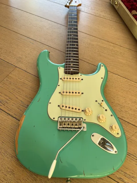 Fender Custom Shop 1960 Stratocaster RW Seafoam Green Relic Like New
