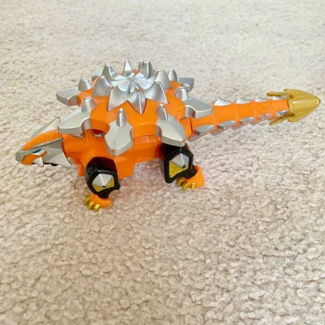 POWER RANGERS DINO Thunder Abaranger DX Ankylo Dimetro Tricera Megazord ...