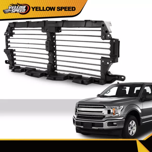 Fit For 2018-2020 Ford F-150 Upper Radiator Grille Air Shutter Control Assembly