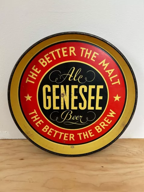 Genesee Ale Beer Serving Tray 12"