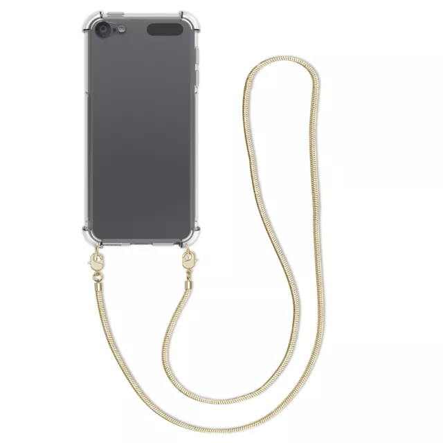 Coque en silicone avec collier pour Apple iPod Touch 6G 7G 6ème et 7ème