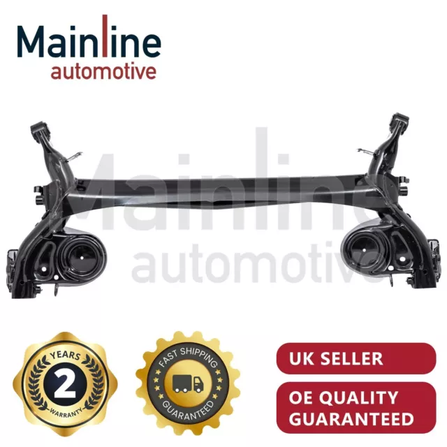 UPGRADED HEAVY DUTY Rear Axle for Fiat 500 07-15 Drum Brakes 0.5mm Thicker Metal