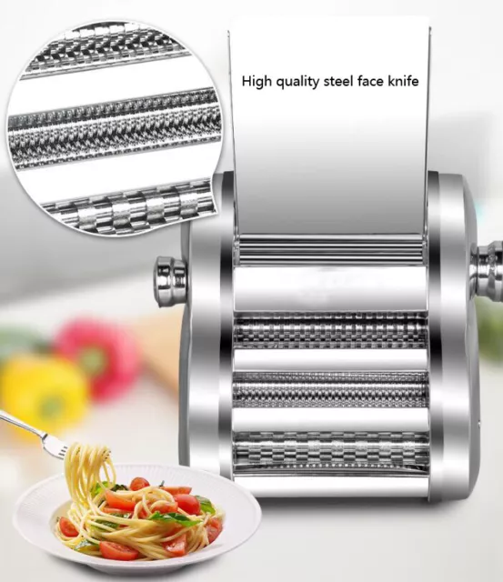CE Stainless Steel Manual Noodle Pasta Maker Noodle Press Machine Pasta  Cutter