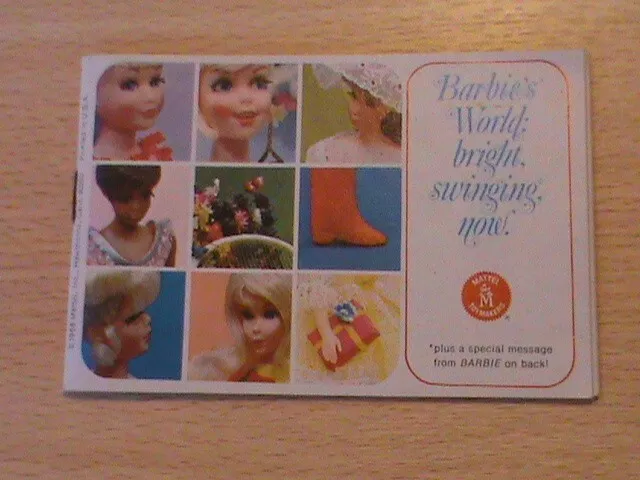 Ancien catalogue poupee Barbie s world: bright swinging now