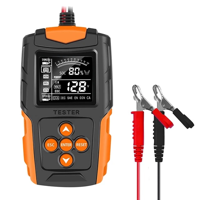 Tester batteria auto 12 V 24 V analizzatore batteria digitale auto per auto AccuratH4R9