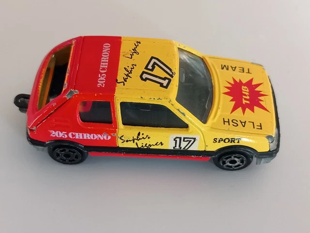 MAJORETTE SERIE 200 Peugeot 205 GTI N°281 Voiture En Miniature 1/53