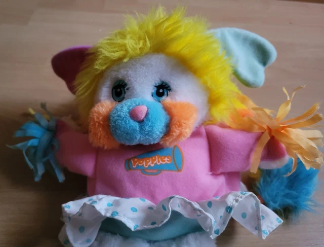 Peluche Popples Vintage - Chef Cuisinier - 24cm - Mattel