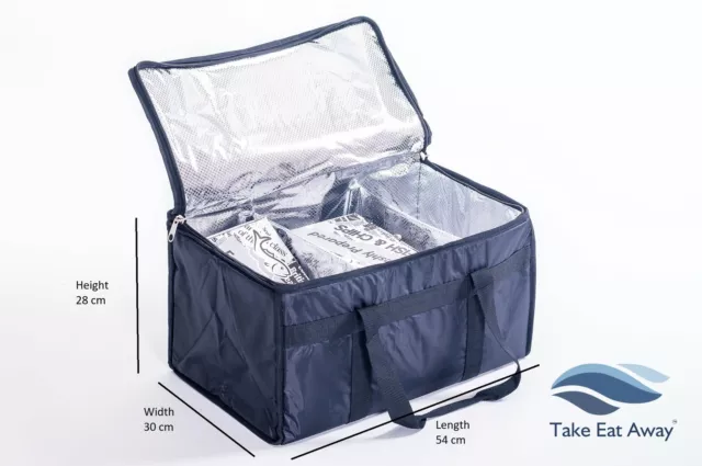 Catering Events Bags + dividers Strong Insulated Thermal Food Delivery Bag T20 2