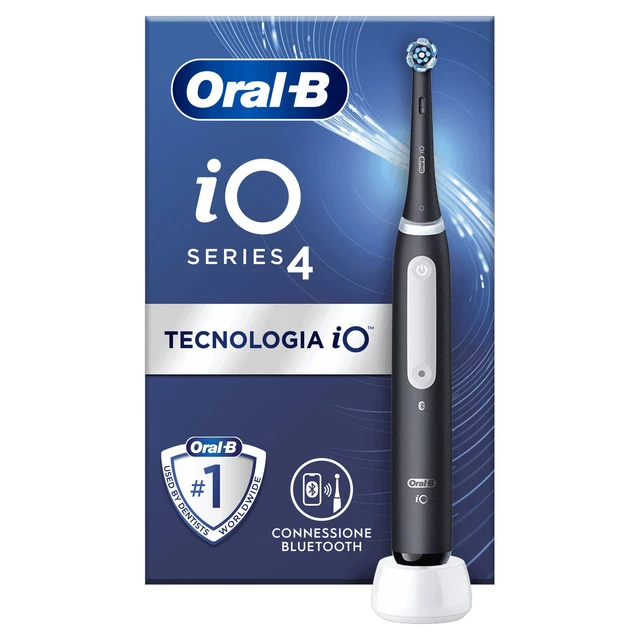 Oral-B iO Series 4 Adulto Spazzolino a vibrazione Nero Oral-B iO Series 4 , Adul