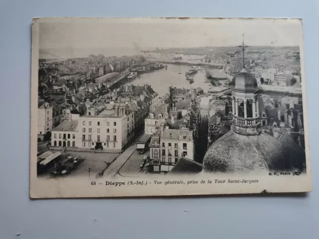 CPA - 76 - DIEPPE - Vue générale prise de la tour Saint-Jacques