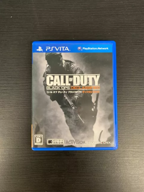 Call of Duty Black Ops Declassified PSVITA Complet NTSC JAP Sony PS Vita