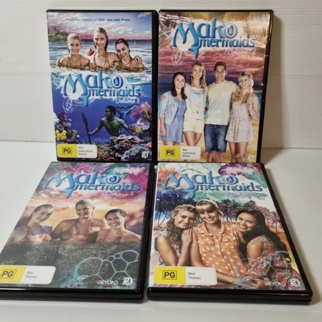 Mako Simply Mermaid Season 1 2 3+ H20 Plötzlich 20 DVD Box