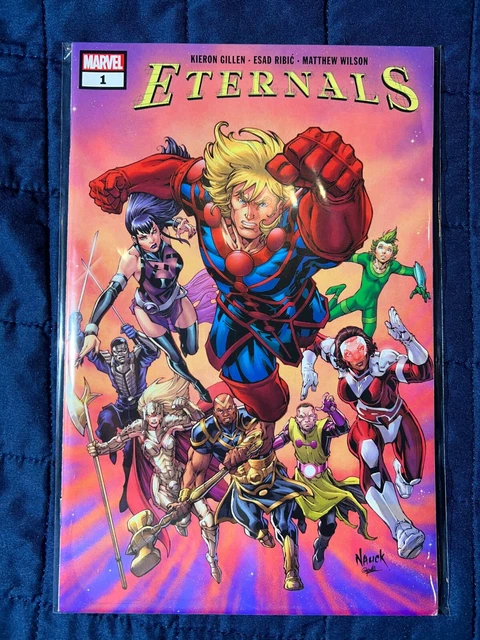 Marvel Comics Eternals 1 Todd Nauck Walmart Exclusive Cover Variant