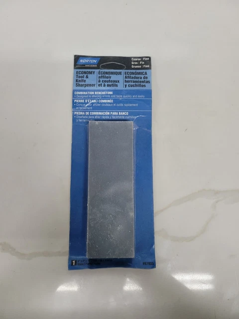 Norton Abrasives 07660787933 Combination Grit Sharpening Stone