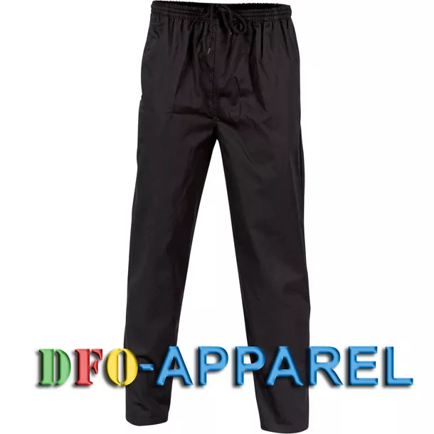 DNC Workwear Unisex Polyester Cotton Drawstring Chef Pants (1501) 2