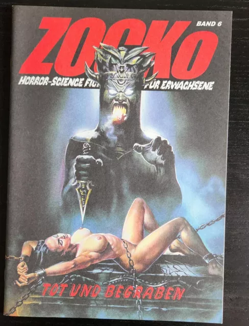 ZOCKo Band 6  Horror-Science Fiction Comics für Erwachsene adult comics