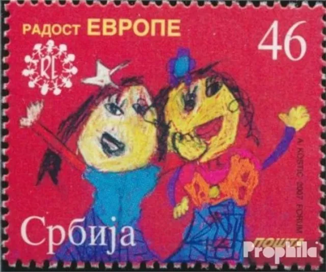 Serbia 219 (completa edizione) MNH 2007 Children's Meeting Joy Europa