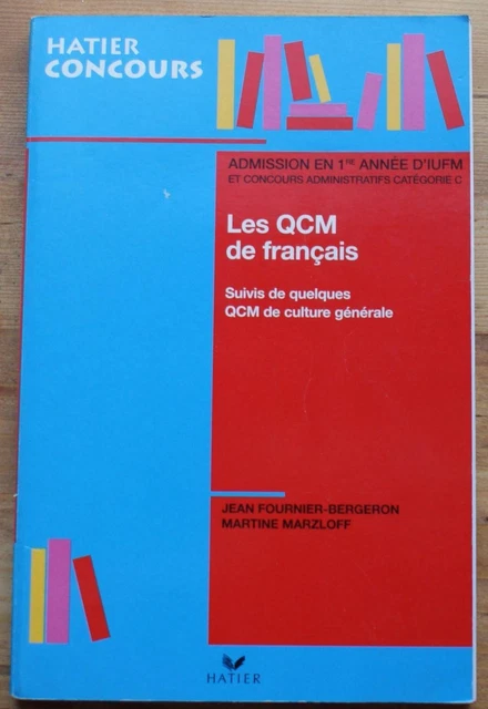 005864 - Les QCM de français - Suivis de quelques QCM de culture générale[qcm]