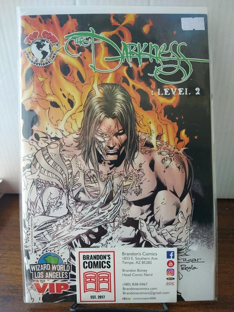 The Darkness Level 2 Comic Wizard World LA VIP Top Cow VARIANT EDITION