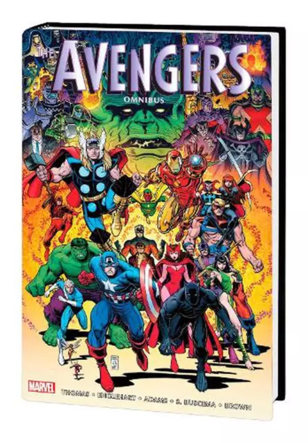 The Avengers Omnibus Vol. 4 (new Printing) by Roy Thomas Hardcover Book