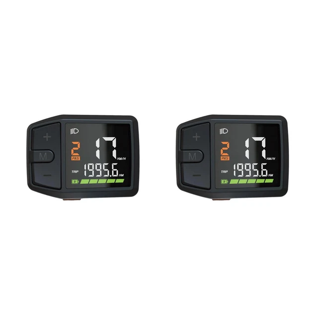 ELECTRIC BIKE LCD Display mid drives Motor time indicators Waterproof ...