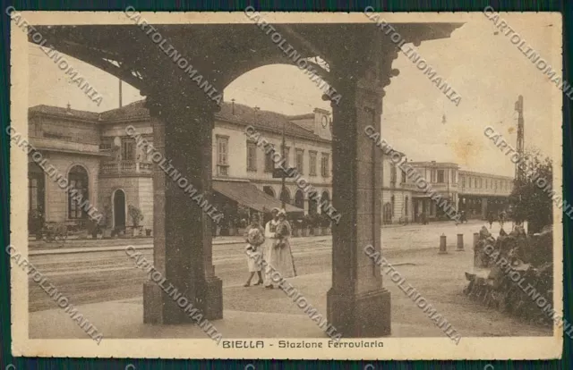 Biella City Postcard Station QQ6296