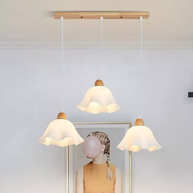PVC Wave Lamp Shade Petal Table Lamp Shade Light Durable Cover Design Lampshajo