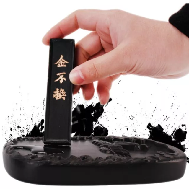 Painting Grinding Ink Block Black Calligraphy Solid Ink  Artist