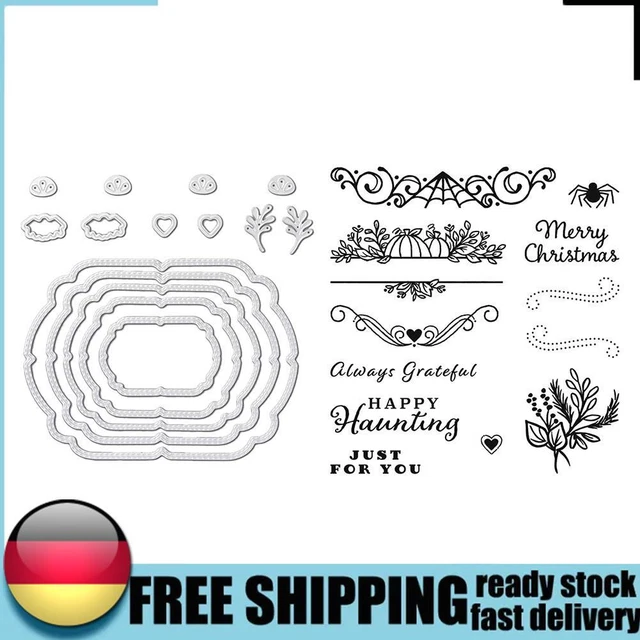 UEB Metall Stanzschablone Schablonen DIY Cutting Dies Scrapbooking Fotoalbum mit