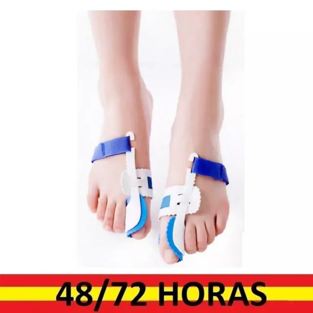 2 X Corrector Enderezador Pies Dedo Gordo Juanete Dolor Par Hallux Valgus Ferula