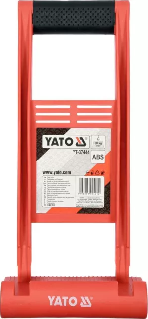 Supporto per piastre maniglia per trasporto 80 kg cartongesso sollevatore per cartongesso leva di bloccaggio piastre rigide