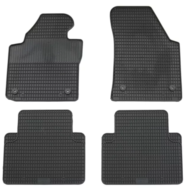 Gummifußmatten Original Schönek für VW Touran 1 1T Bj 2003-2015 4-teiliges Set