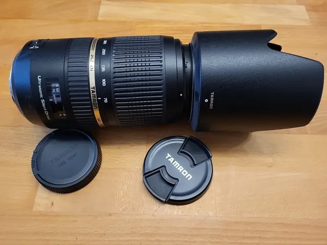 Tamron A005 SP 70-300 mm F/4.0-5.6 Di USD Objektiv für Sony Kameras (A005S)