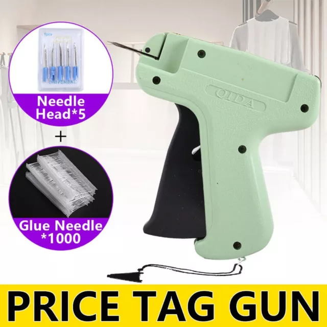 Clothes Garment Price Label Tagging Price Tags Gun Machine Barbs Steel Needles
