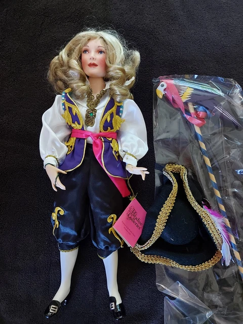 Paradise Galleries Treasury Collection Long Jeanne Silver doll
