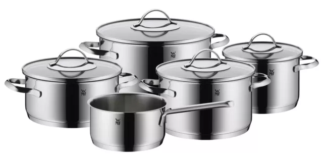 WMF Topfset Aparto 5 Teilig  Cromargan® Edelstahl rostfrei 18/10, Induktion