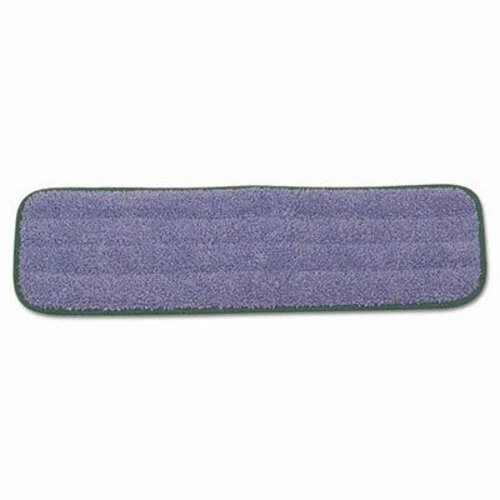 Rubbermaid Q410 Microfiber 18" Wet Mop Pads, Green, 12 Pads (RCPQ410GRECT)