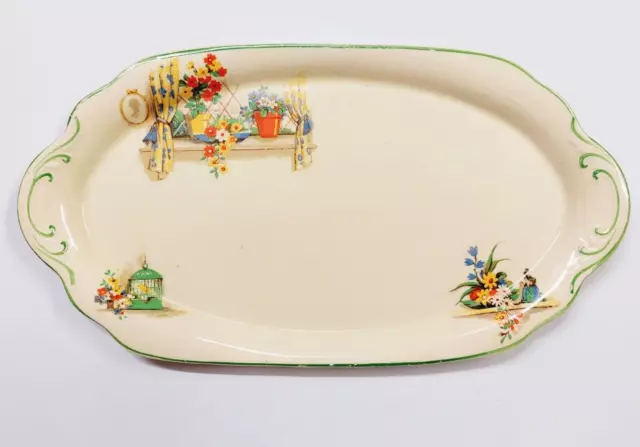 J&G Meakin, Sunshine small serving plate, Made in England