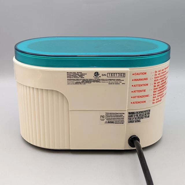 BRANSON 200 ULTRASONIC Cleaner Jewelry Laboratory Parts Cleaner Model
