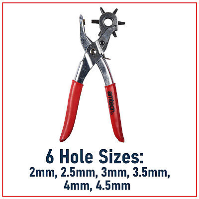 4.8mm Cuir Perforatrice & Œillet Pince Sacs Amtech Amtech Interchangeable 2mm 